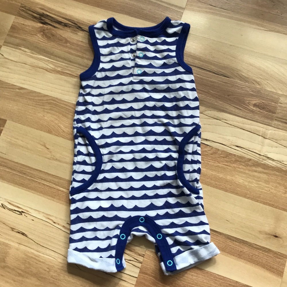 Cat and Jack Wave romper